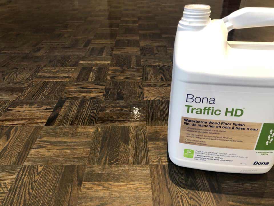 best product for floor vanishing